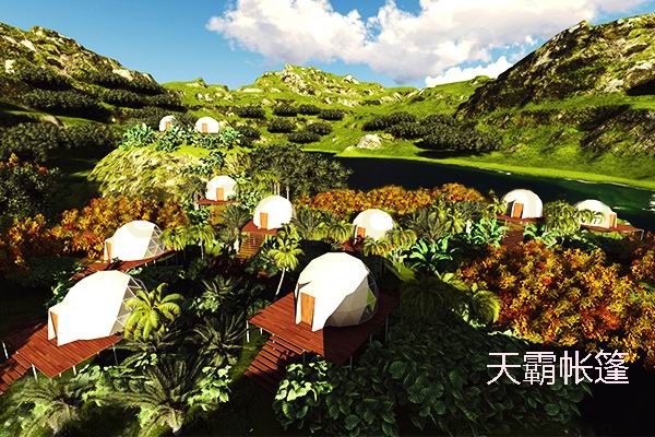 哪款造型的酒店帳篷受歡迎？