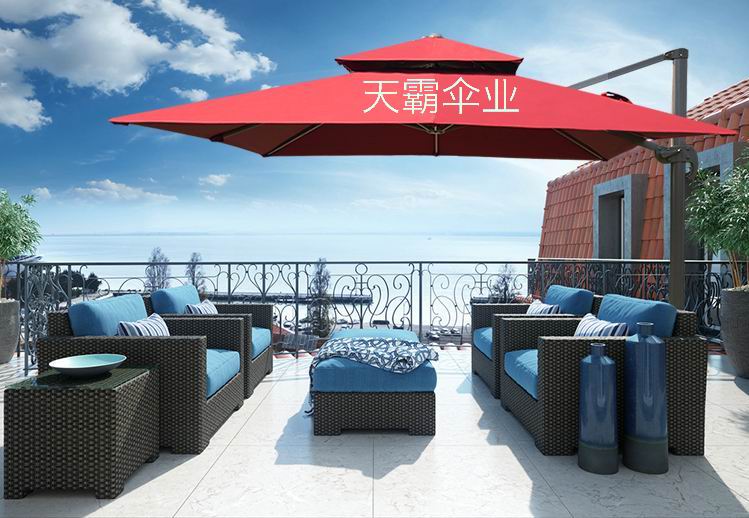 庭院遮陽傘選哪種款式好？