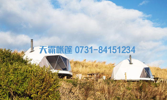 星空酒店帳篷，躺在床上便能看見漫天繁星！