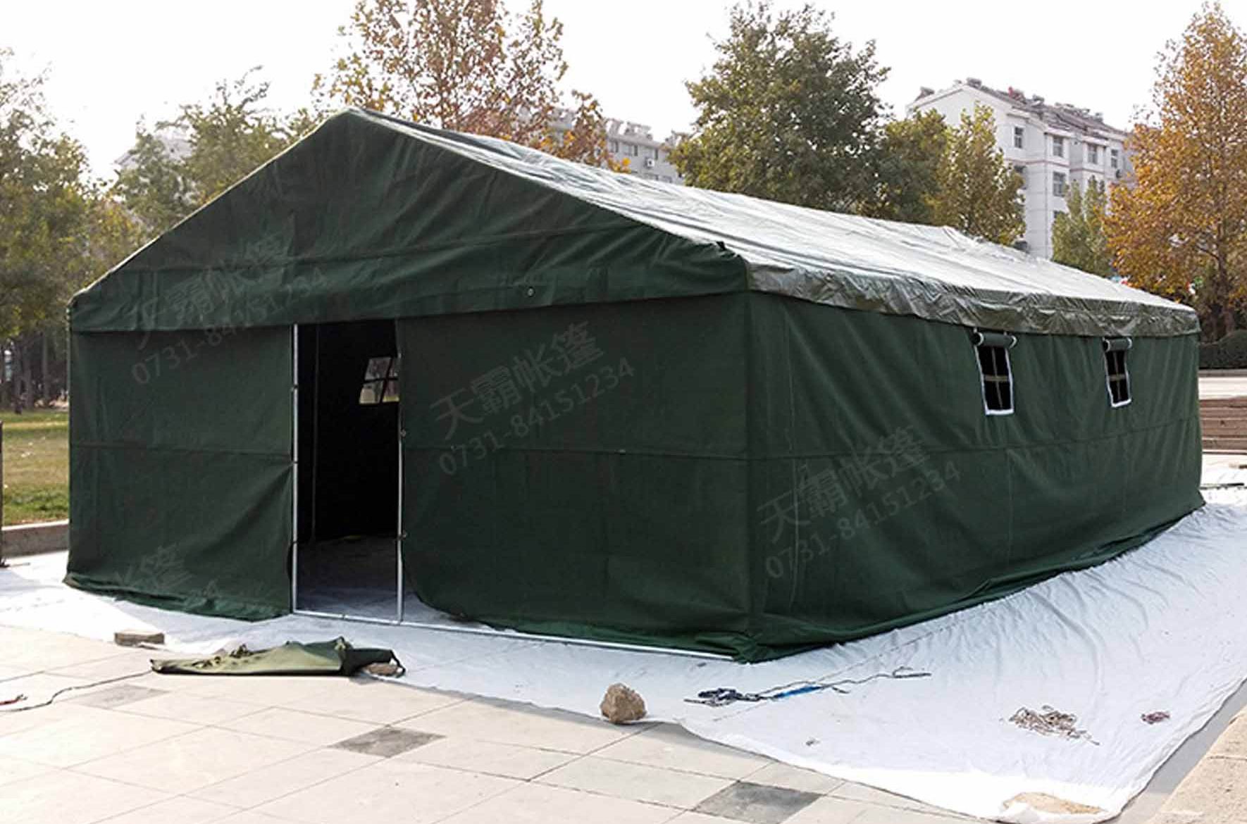 工地帳篷怎么搭建？怎樣才能增加抗風(fēng)能力？